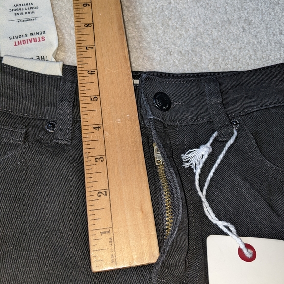 Great smokey Los Angeles distressed black denim shorts - Picture 8 of 14